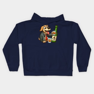 whiskey dog Kids Hoodie